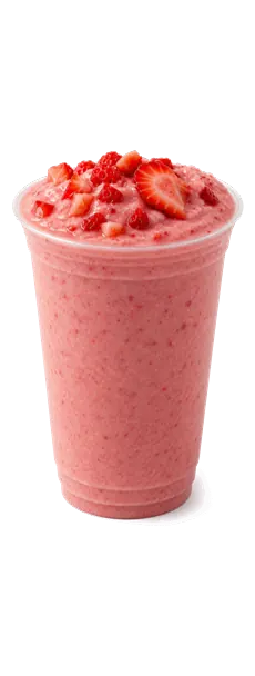 Smoothie Fresa — Café con Ángel