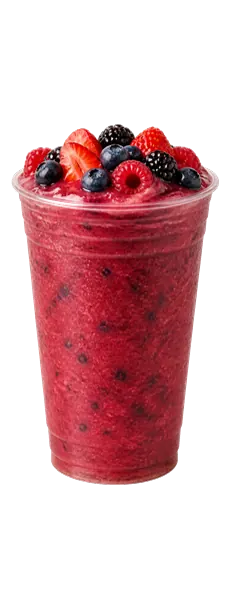 Smoothie Frutos Rojos — Café con Ángel